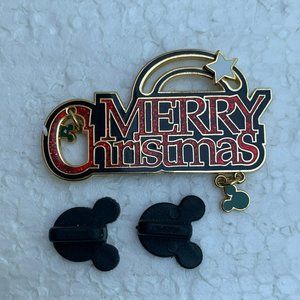 Disney Merry Christmas (Dangle/Slider/Sparkle) Collectible Pin From 2008